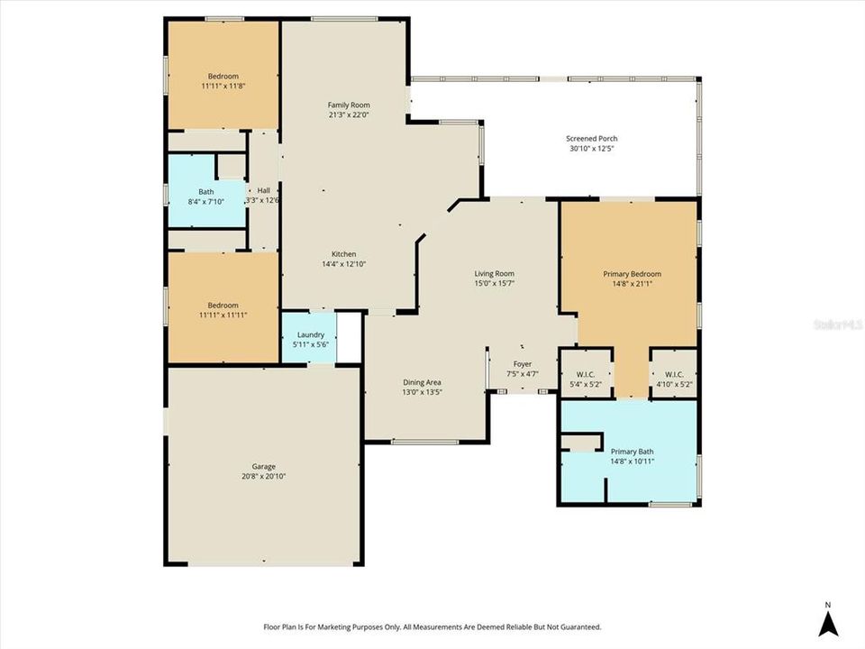 For Sale: $269,000 (3 beds, 2 baths, 1974 Square Feet)