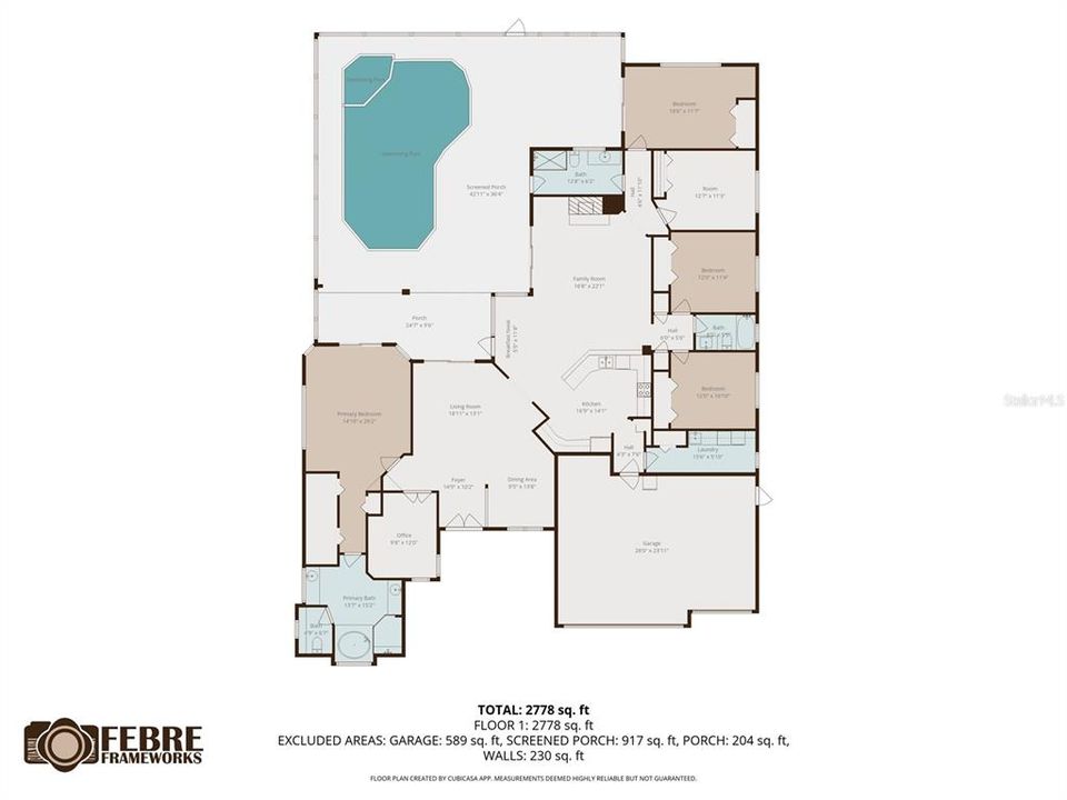Под контрактом: $999,000 (5 спален, 3 ванн, 3054 Квадратных фут)