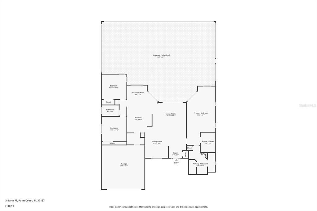 Active With Contract: $450,000 (3 beds, 2 baths, 1851 Square Feet)