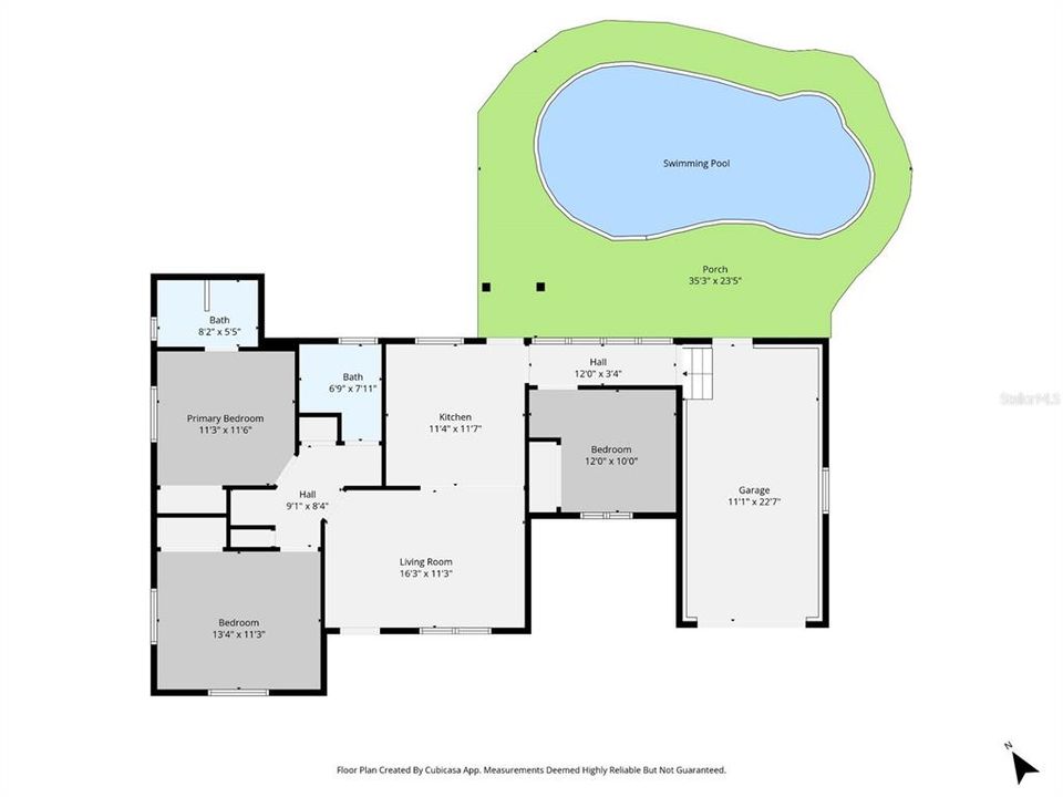 合同活跃: $515,000 (3 贝兹, 2 浴室, 1046 平方英尺)