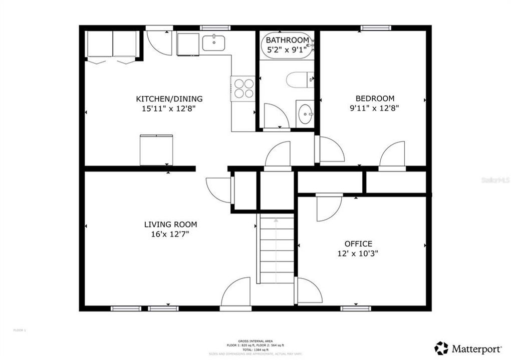 Activo con contrato: $350,000 (4 camas, 2 baños, 1248 Pies cuadrados)