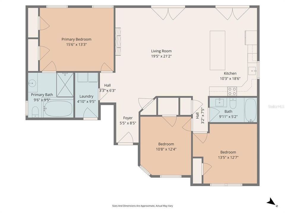 Active With Contract: $424,000 (3 beds, 2 baths, 1645 Square Feet)