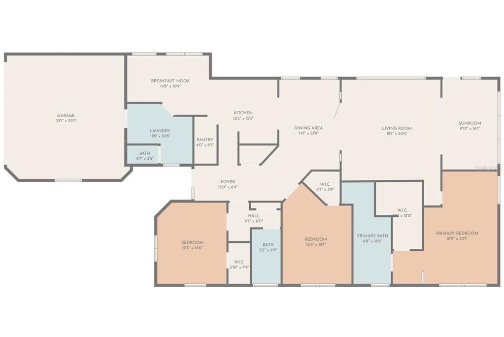 For Rent: $2,300 (3 beds, 2 baths, 2491 Square Feet)