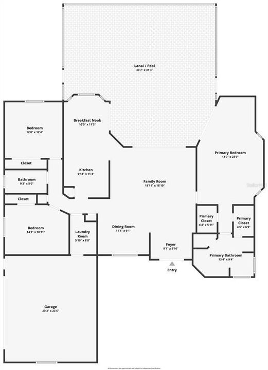Active With Contract: $399,900 (3 beds, 2 baths, 1910 Square Feet)