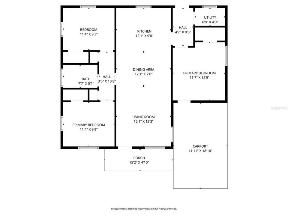 Под контрактом: $220,000 (3 спален, 1 ванн, 1020 Квадратных фут)