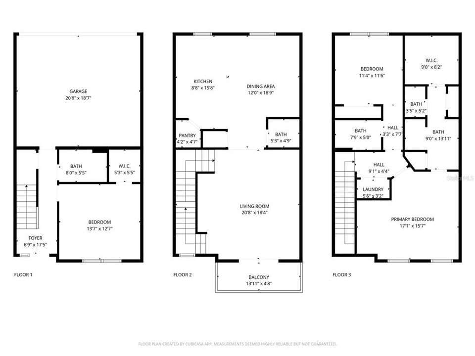 For Sale: $464,900 (3 beds, 3 baths, 1989 Square Feet)