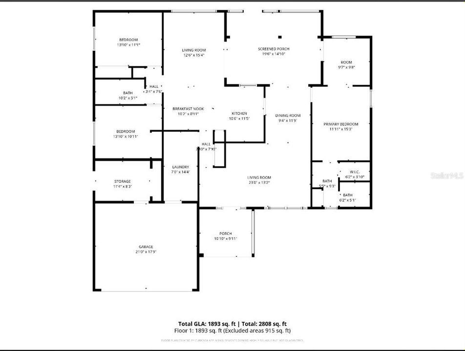 待售: $495,000 (3 贝兹, 2 浴室, 1881 平方英尺)