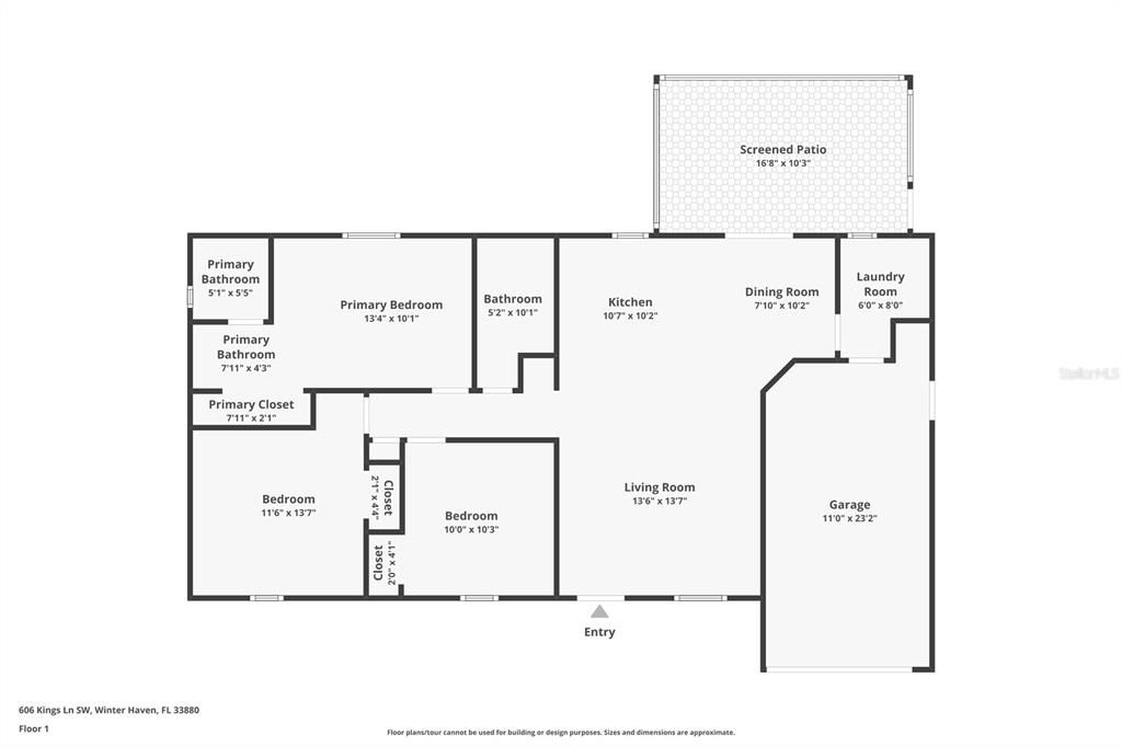 Active With Contract: $265,000 (3 beds, 2 baths, 1067 Square Feet)