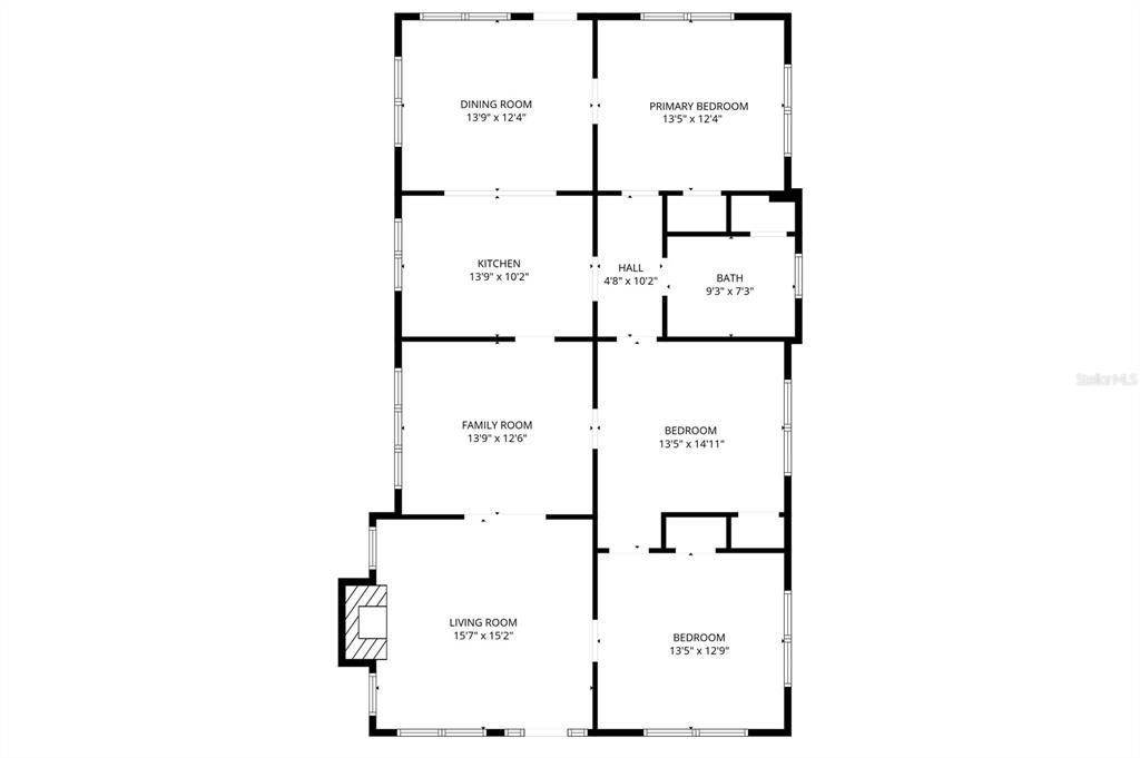 Active With Contract: $550,000 (3 beds, 1 baths, 1452 Square Feet)