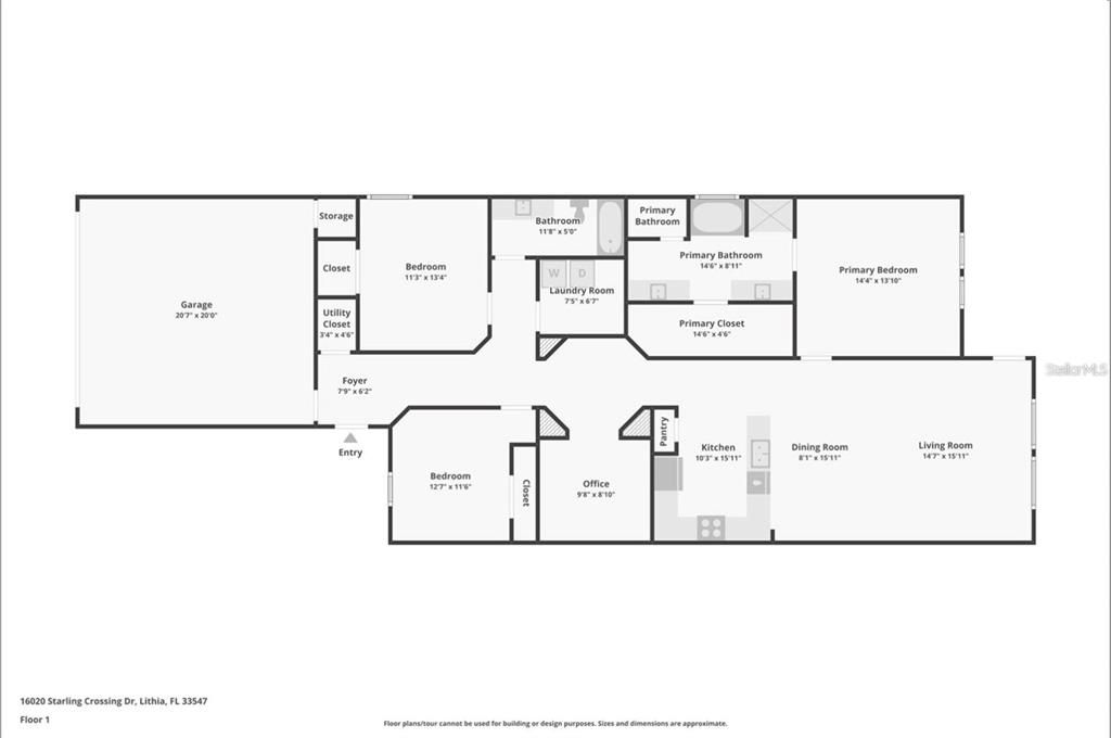 Active With Contract: $399,900 (3 beds, 2 baths, 1840 Square Feet)