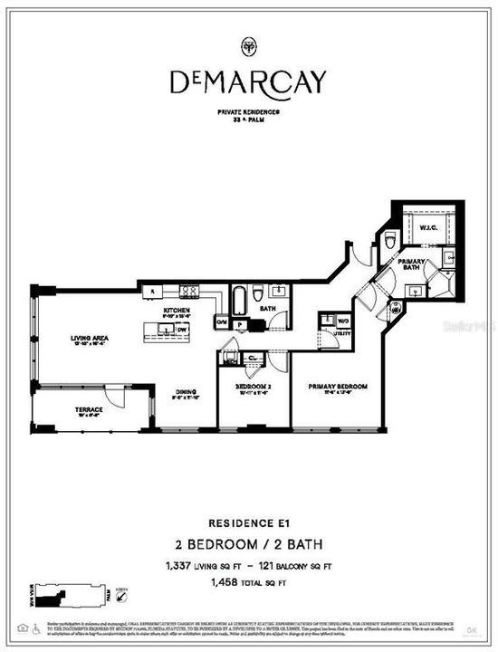 For Sale: $1,184,000 (2 beds, 2 baths, 1337 Square Feet)