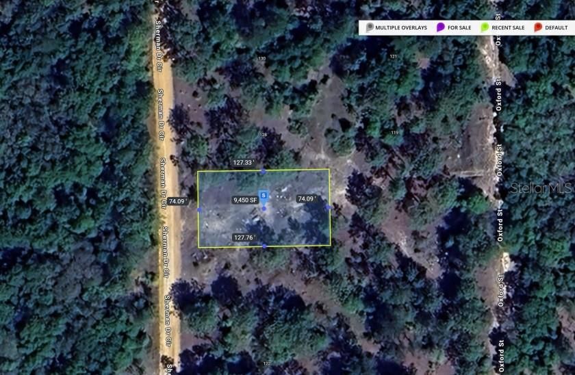 待售: $7,500 (0.22 acres)