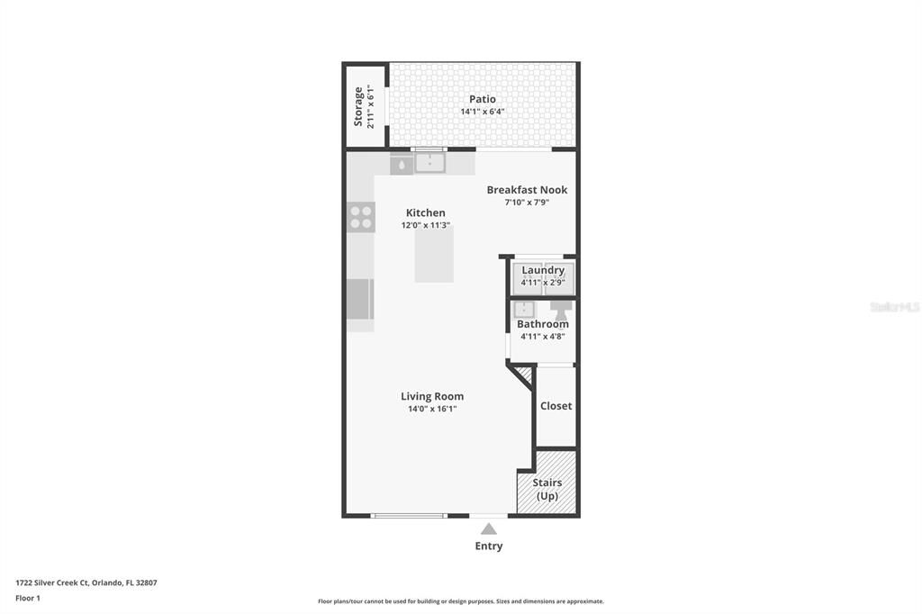 For Sale: $199,000 (2 beds, 1 baths, 1032 Square Feet)