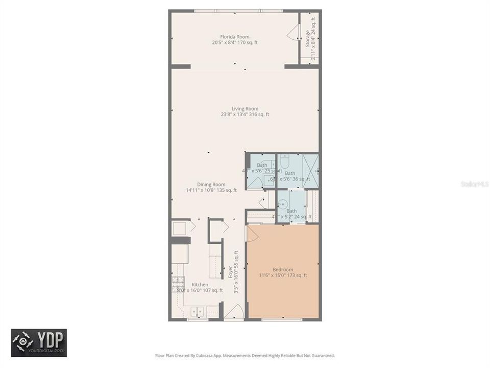 Под контрактом: $225,000 (1 спален, 1 ванн, 1170 Квадратных фут)