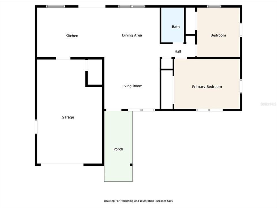 For Rent: $1,725 (2 beds, 1 baths, 936 Square Feet)