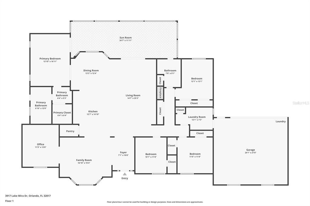 На продажу: $619,900 (4 спален, 2 ванн, 2436 Квадратных фут)
