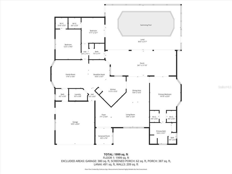 На продажу: $740,000 (3 спален, 2 ванн, 2276 Квадратных фут)
