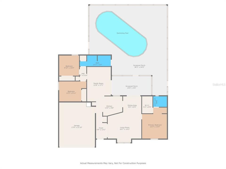 待售: $360,000 (3 贝兹, 2 浴室, 1457 平方英尺)