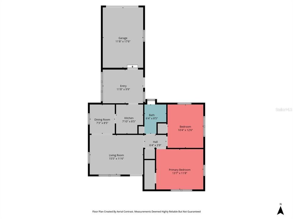 For Sale: $435,000 (2 beds, 1 baths, 906 Square Feet)