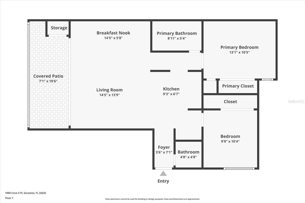 Activo con contrato: $575,000 (2 camas, 1 baños, 860 Pies cuadrados)