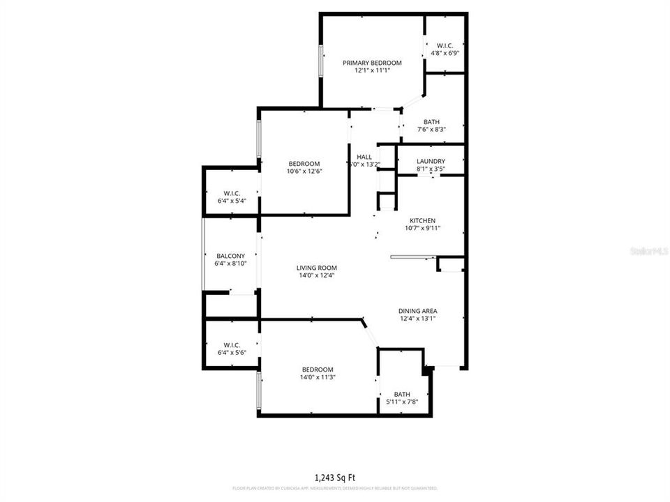 For Sale: $248,000 (3 beds, 2 baths, 1243 Square Feet)