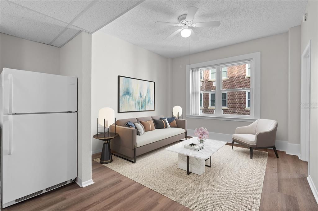 For Rent: $2,850 (1 beds, 1 baths, 460 Square Feet)