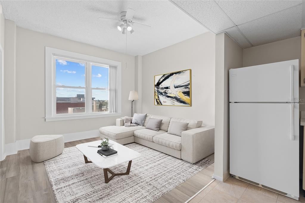 For Rent: $2,850 (1 beds, 1 baths, 460 Square Feet)