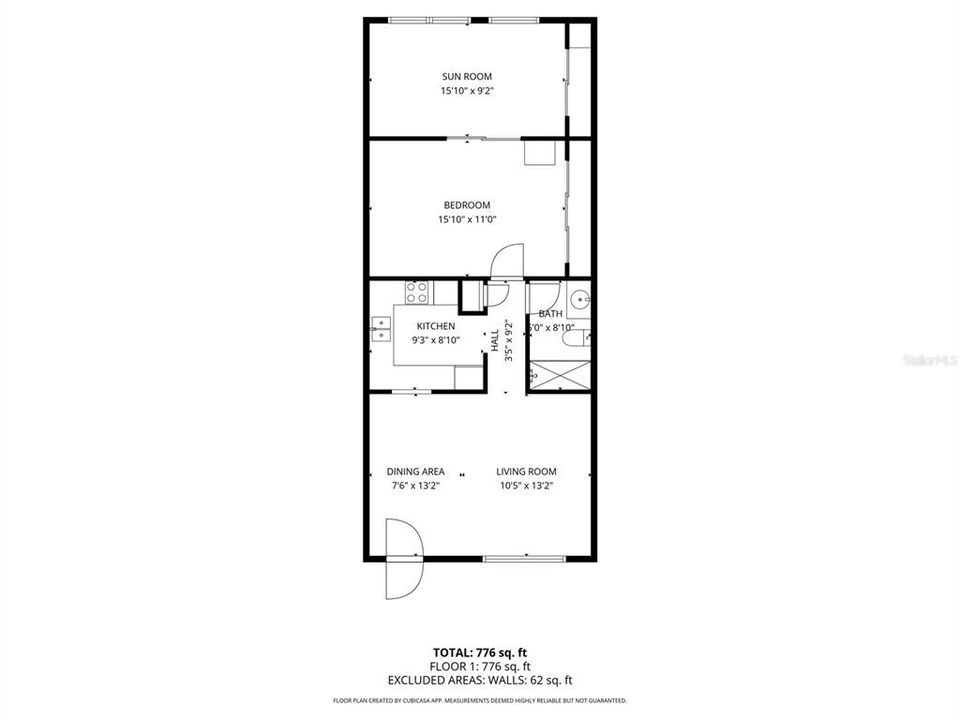 En Venta: $99,000 (1 camas, 1 baños, 825 Pies cuadrados)