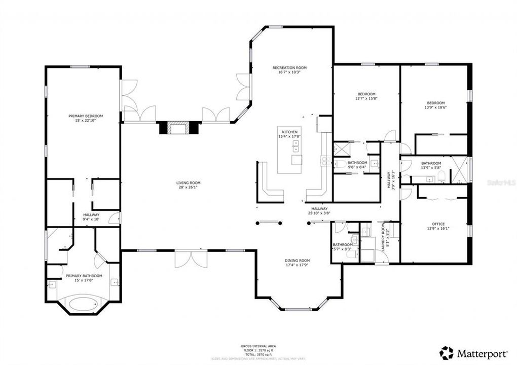 For Sale: $990,000 (4 beds, 3 baths, 3636 Square Feet)