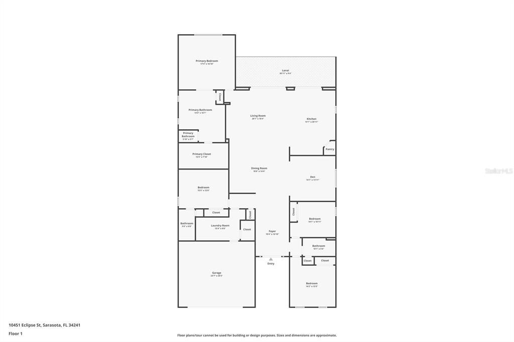 На продажу: $1,025,000 (4 спален, 3 ванн, 3108 Квадратных фут)