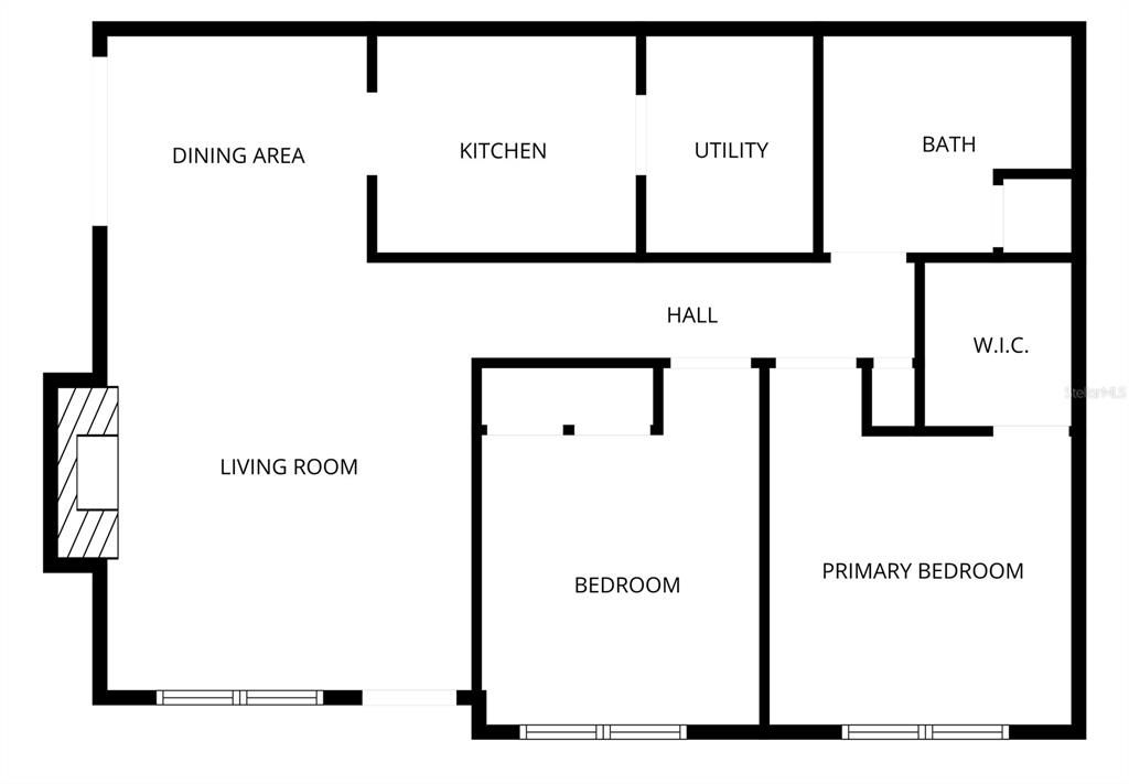 For Rent: $995 (2 beds, 1 baths, 884 Square Feet)