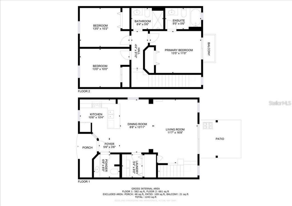 For Sale: $275,000 (3 beds, 2 baths, 1291 Square Feet)