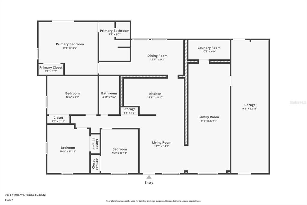 待售: $349,000 (4 贝兹, 2 浴室, 1731 平方英尺)