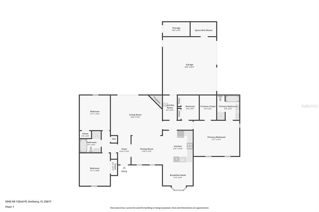 For Sale: $550,000 (3 beds, 2 baths, 1975 Square Feet)