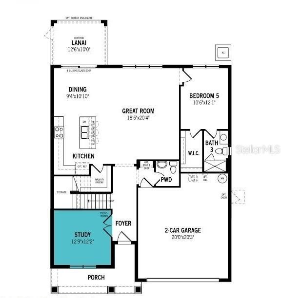 For Sale: $521,075 (5 beds, 3 baths, 2983 Square Feet)