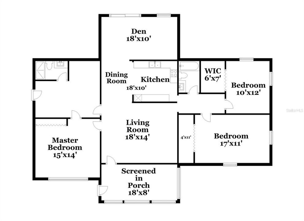 En Renta: $1,845 (3 camas, 2 baños, 1499 Pies cuadrados)