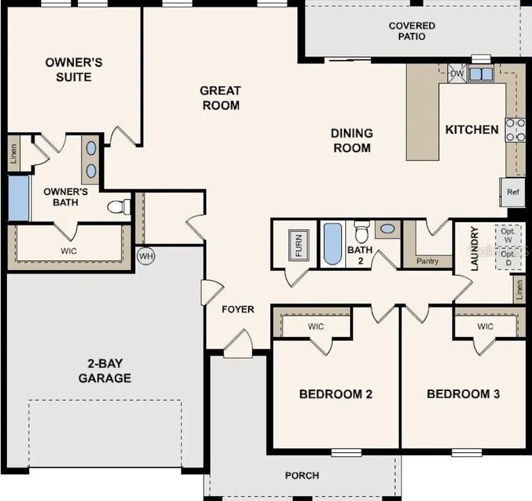 For Sale: $330,490 (3 beds, 2 baths, 2044 Square Feet)