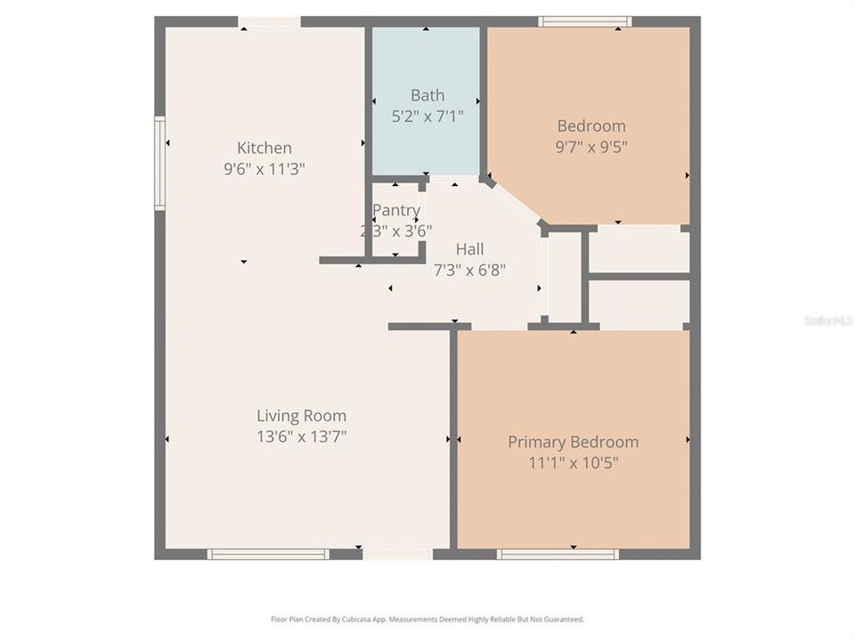 В аренду: $1,250 (2 спален, 1 ванн, 750 Квадратных фут)