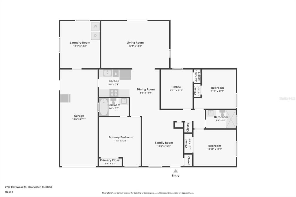 На продажу: $399,900 (4 спален, 2 ванн, 1495 Квадратных фут)