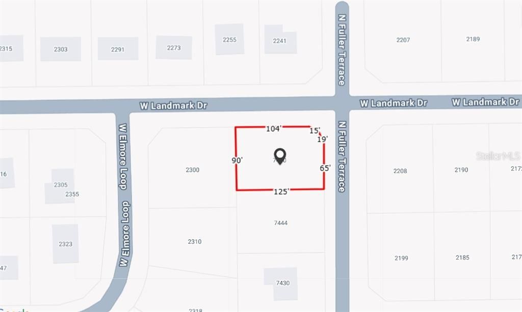 Activo con contrato: $23,000 (0.25 acres)