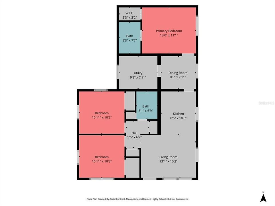 For Sale: $340,000 (3 beds, 2 baths, 1070 Square Feet)