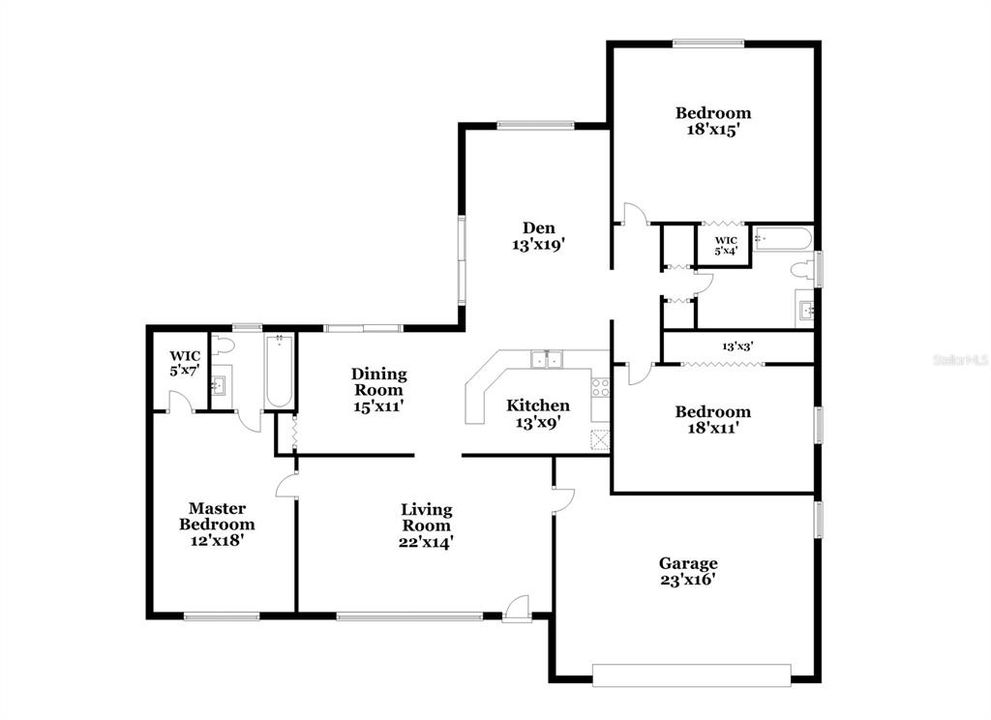 For Rent: $1,810 (3 beds, 2 baths, 2180 Square Feet)