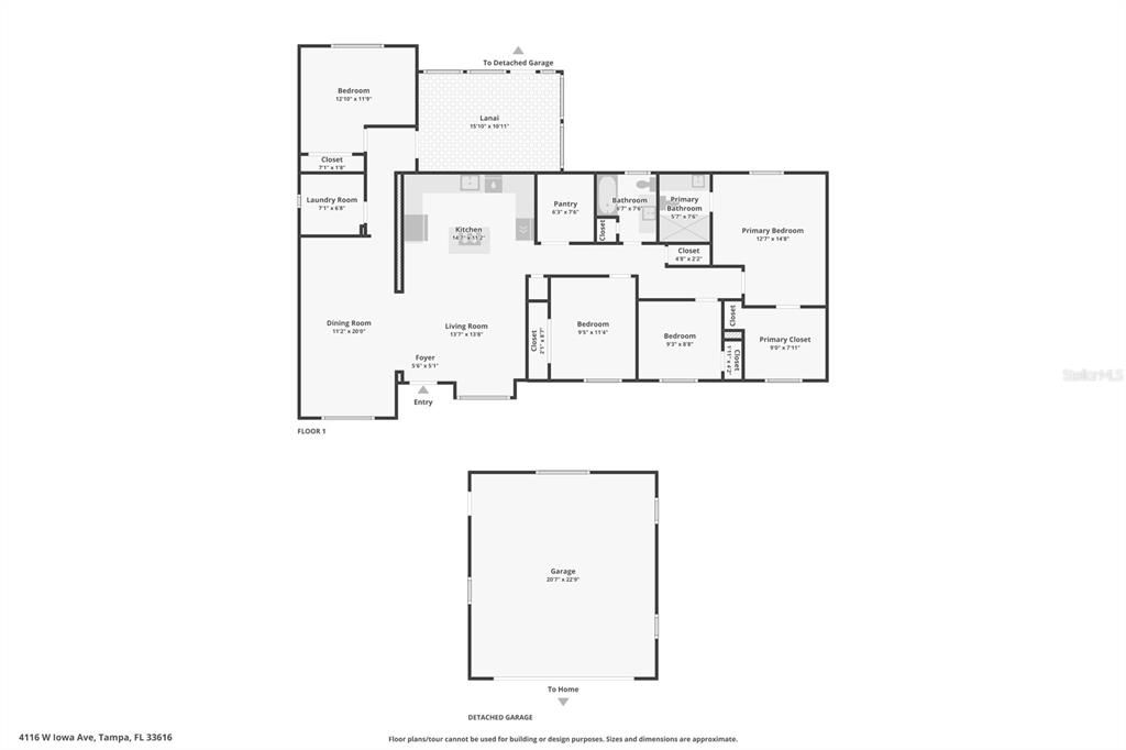 待售: $625,000 (4 贝兹, 2 浴室, 1740 平方英尺)