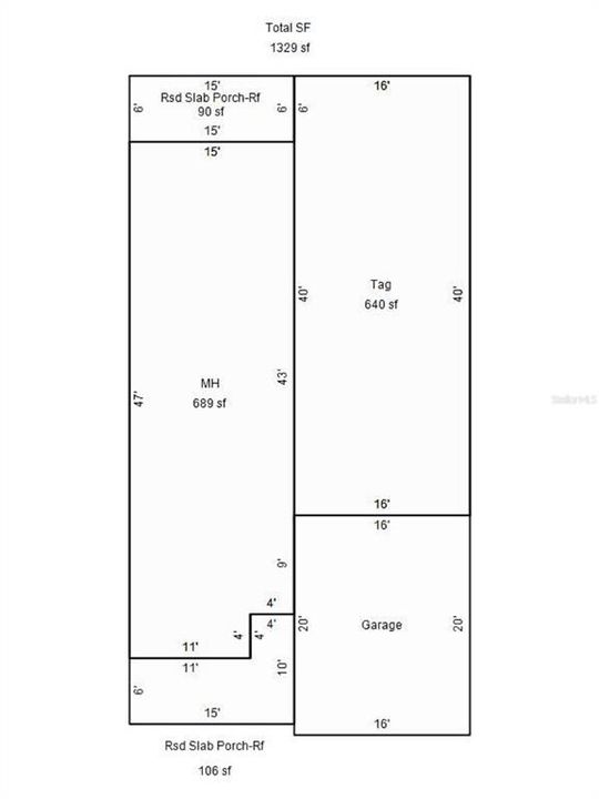 For Sale: $299,000 (2 beds, 2 baths, 1329 Square Feet)