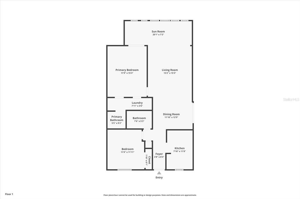 На продажу: $420,000 (2 спален, 2 ванн, 1070 Квадратных фут)