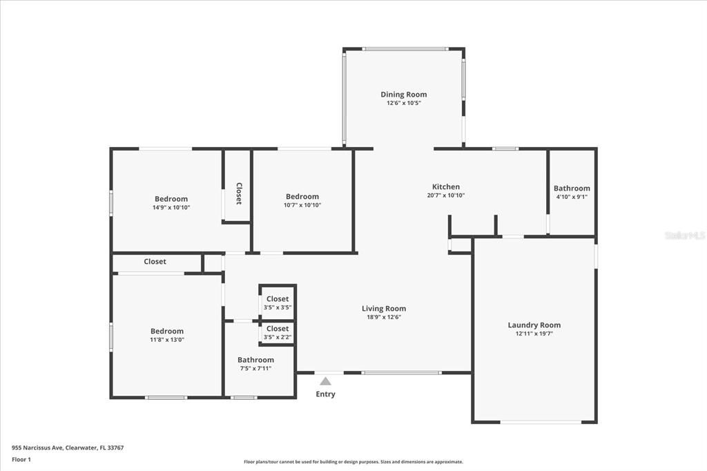 For Rent: $10,000 (3 beds, 2 baths, 1175 Square Feet)