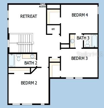 待售: $576,801 (4 贝兹, 3 浴室, 2804 平方英尺)