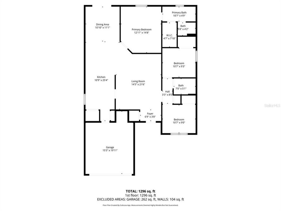 For Sale: $380,000 (3 beds, 2 baths, 1499 Square Feet)