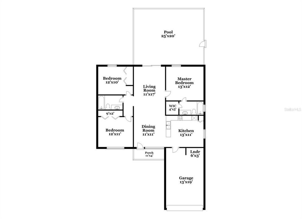 Active With Contract: $1,920 (3 beds, 2 baths, 1140 Square Feet)