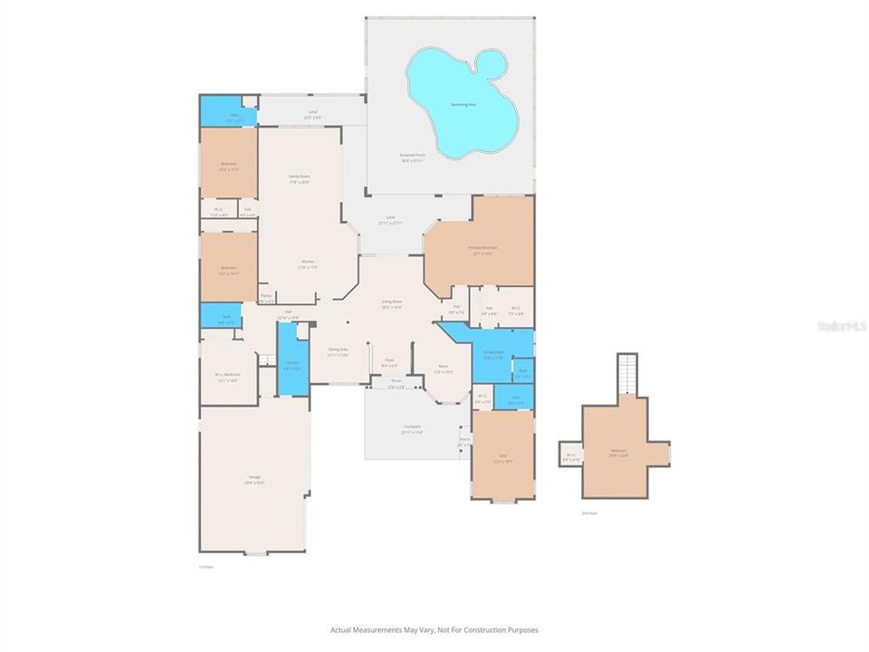 En Venta: $1,100,000 (5 camas, 4 baños, 4324 Pies cuadrados)